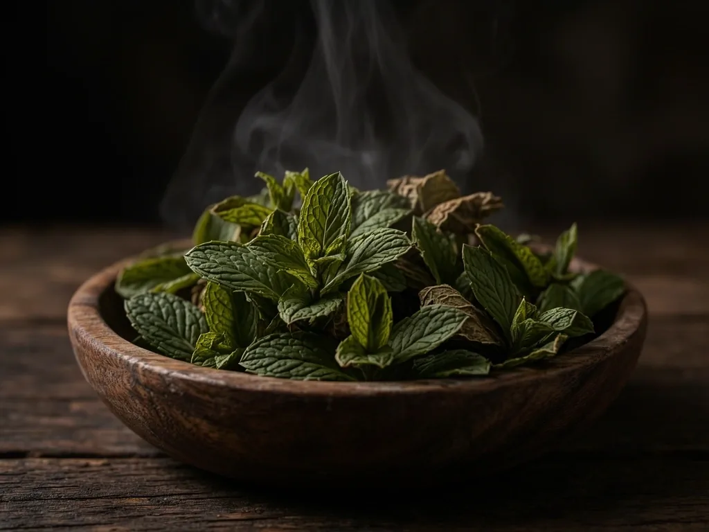 Wild mint infusion