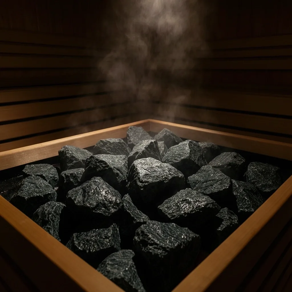 Nordic sauna stones
